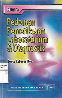 Image of Pedoman Pemeriksaan Laboratorium & Diagnostik : Edisi 6