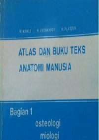 Image of Atlas dan buku teks anatomi manusia
