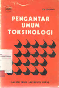 Image of Pengantar Umum Toksikologi