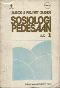 Image of Sosiologi Pedesaan Jilid 1