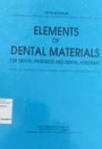Image of Elements Of Dental Materials