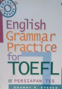 Image of English grammar practice for TOEFL