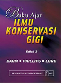 Image of BUKU AJAR : ILMU KONSERVASI GIGI