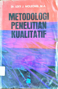 Image of Metodologi Penelitian Kualitatif